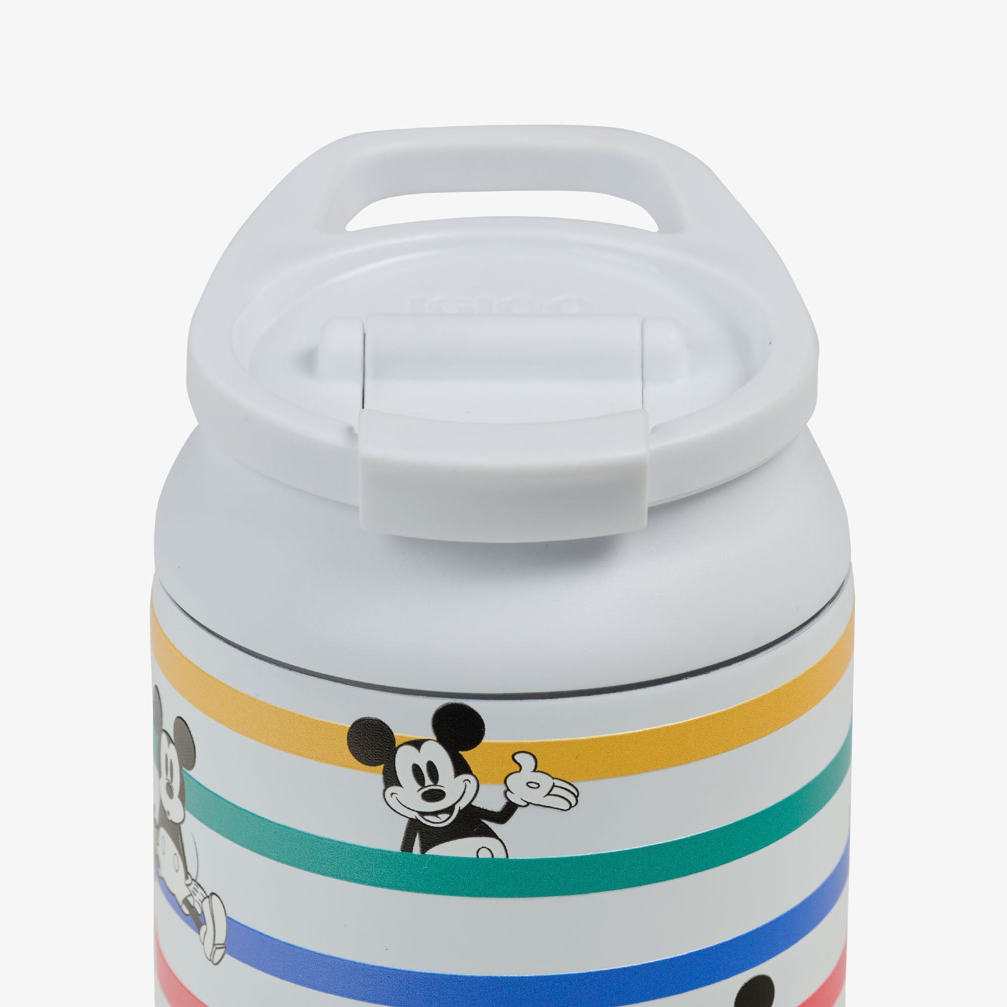 Disney Mickey Mouse Stripe 16 Oz Flip ‘n’ Sip Tumbler - Image 4